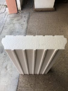 Bovedilla de porexpan con nervios para forjados, fabricada en Valencia